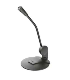 Trust Primo Desk - desk microphone for computer (black)