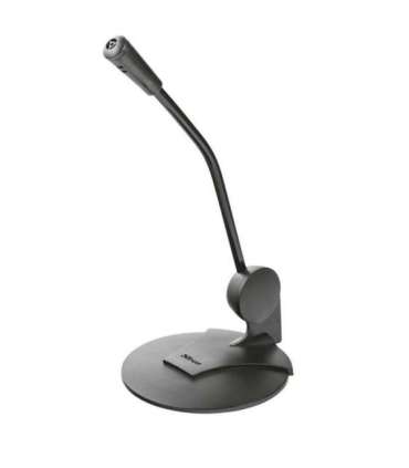 Trust Primo Desk - desk microphone for computer (black)