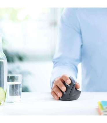 Logitech MX Vertical Advanced Ergonimic mouse RF Wireless+Bluetooth Optical 4000 DPI Right-hand