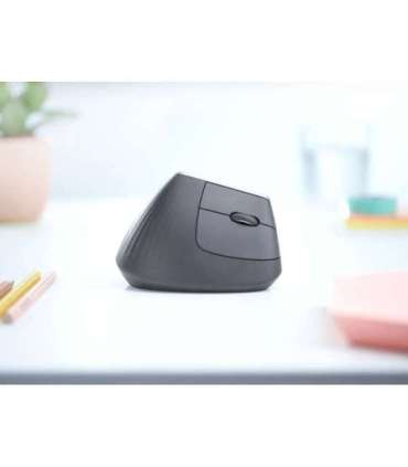 Logitech MX Vertical Advanced Ergonimic mouse RF Wireless+Bluetooth Optical 4000 DPI Right-hand