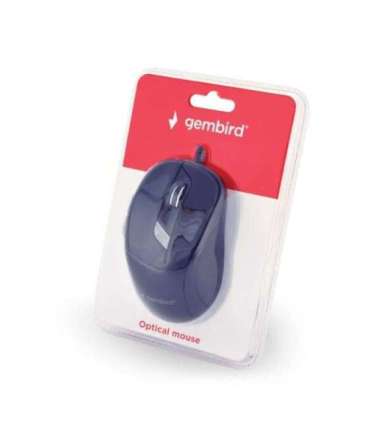 Gembird MUS-4B-02 mouse Right-hand USB Optical 1200 DPI