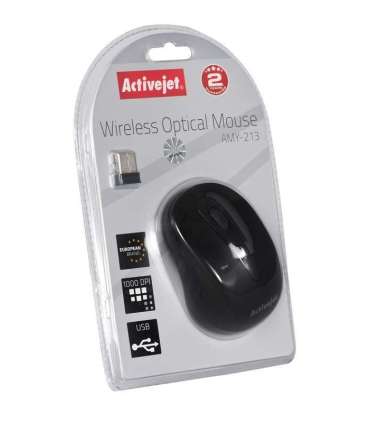 Activejet AMY-213 mouse wireless optical USB mouse