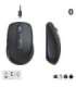 Logitech MX Anywhere 3S mouse Office Right-hand RF Wireless + Bluetooth Laser 8000 DPI