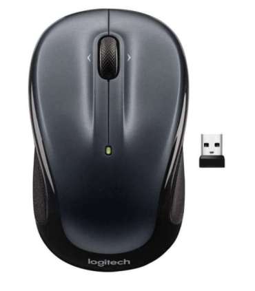 Logitech M325s mouse Travel Ambidextrous RF Wireless Optical 1000 DPI