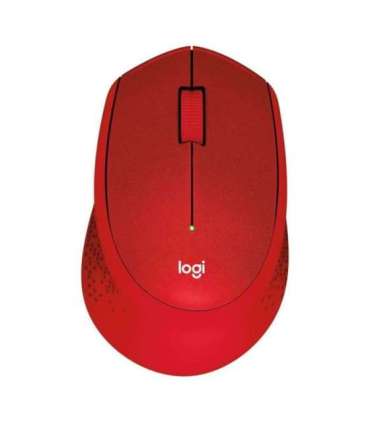 Mouse Logitech M330 Silent Plus Red