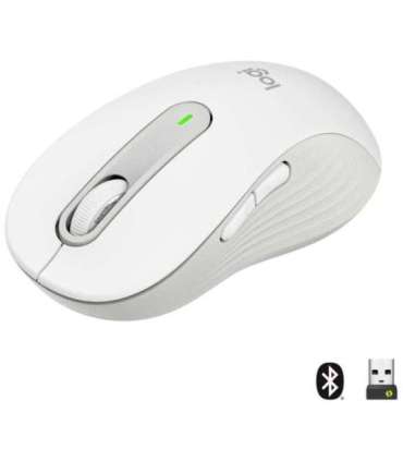 Logitech Signature M650 L Wireless mouse 2000 DPI, white