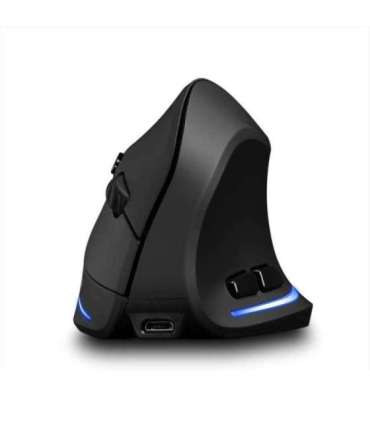 MEDIA-TECH VERTIC RF MT1123 Wireless vertical mouse RF 2400 DPI Black