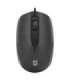 MOUSE DEFENDER ALPHA MB-507 OPTICAL 1000dpi 3P BLACK SILENT CLICK
