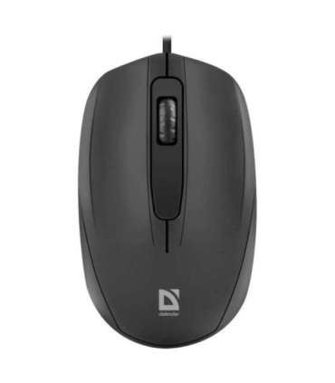 MOUSE DEFENDER ALPHA MB-507 OPTICAL 1000dpi 3P BLACK SILENT CLICK