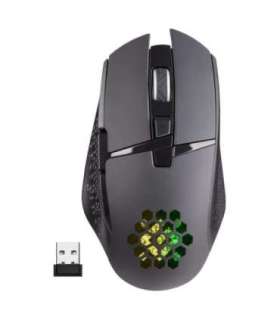 MOUSE DEFENDER GM-514 GLORY OPTIC RF RGB 3200dpi 7P BLACK