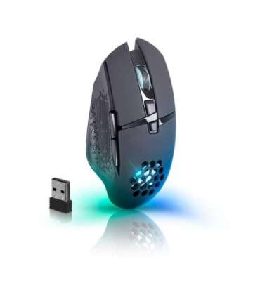 MOUSE DEFENDER GM-514 GLORY OPTIC RF RGB 3200dpi 7P BLACK