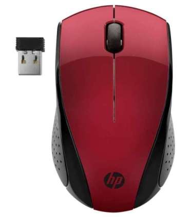 HP Wireless Mouse 220 (Sunset Red)