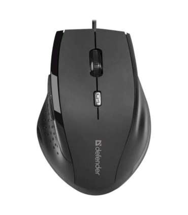 MOUSE DEFENDER ACCURA MM-362 CZARNA OPTICAL 1600DPI 6P