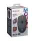 MOUSE DEFENDER ICON MB-057 OPTICAL 1000dpi 3P BLACK SILENT CLICK