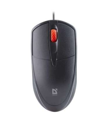 MOUSE DEFENDER ICON MB-057 OPTICAL 1000dpi 3P BLACK SILENT CLICK
