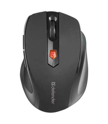 MOUSE DEFENDER ULTRA MM-315 RF BLACK OPTICAL 1600DPI 6P