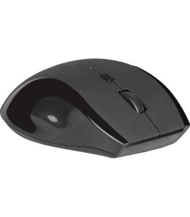 MOUSE DEFENDER ACCURA MM-295 RF BLACK OPTICAL 1600DPI 6P