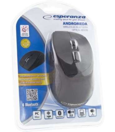 Esperanza EM123K mouse Right-hand Bluetooth 2400 DPI