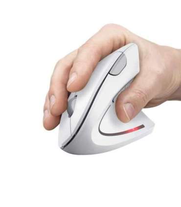 Trust Verto Vertical Ergonomic wireless mouse white (25132)