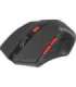 MOUSE DEFENDER ACCURA MM-275 RF BLACK & RED OPTICAL 1600DPI 6P