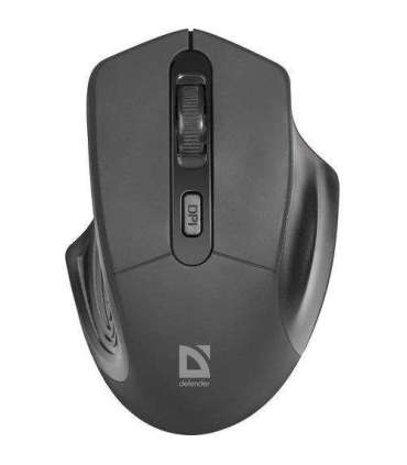 OPTICAL MOUSE DEFENDER DATUM MB-345 RF BLACK 1600DPI 4P