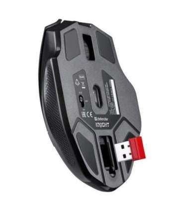 MOUSE DEFENDER GM-885 KNIGHT RF WIRELESS 3200dpi 8P BLACK