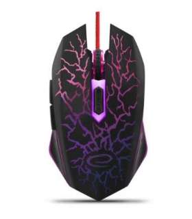 Esperanza EGM211R mouse Right-hand USB Type-A Optical 2400 DPI