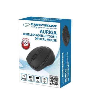 Esperanza EM128K Wireless Bluetooth 6D Mouse, black