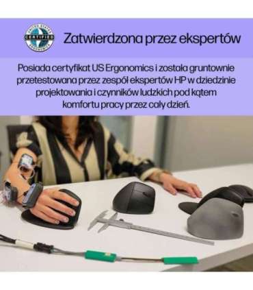 HP Wireless Mouse 920 Ergo Vertical Black