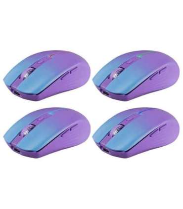 MOUSE DEFENDER MYSTERY MM-301 RF+BT PURPLE 1600dpi 6P