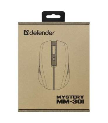 MOUSE DEFENDER MYSTERY MM-301 RF+BT PURPLE 1600dpi 6P