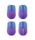 MOUSE DEFENDER MYSTERY MM-301 RF+BT PURPLE 1600dpi 6P