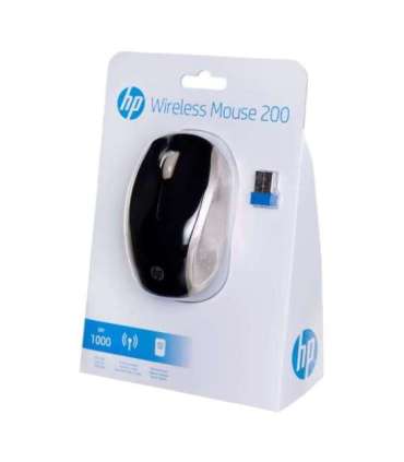 HP 200 mouse RF Wireless Optical 1000 DPI Ambidextrous