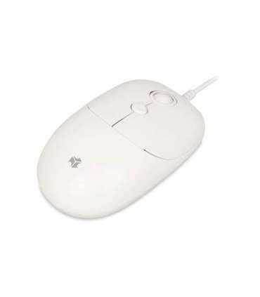 iBOX i011 Seagull wired optical mouse, white