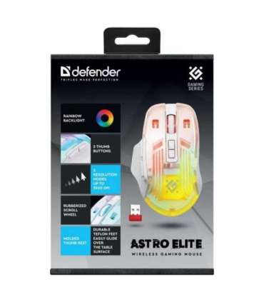 MOUSE DEFENDER GM-056 ASTRO ELITE 3200dpi 7P