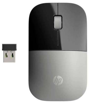 HP Z3700 Silver Wireless Mouse