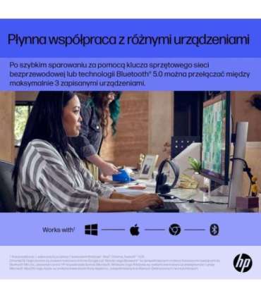 HP 715 Rechargeable Multi-Device Mouse