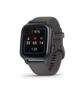 Garmin Venu Sq 2 3.56 cm (1.4") AMOLED 40 mm Digital Touchscreen Grey GPS (satellite)