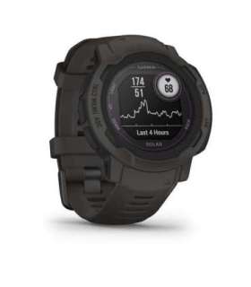 Garmin Instinct 2 Solar 2.29 cm (0.9") MIP 45 mm Digital 176 x 176 pixels Graphite GPS (satellite)