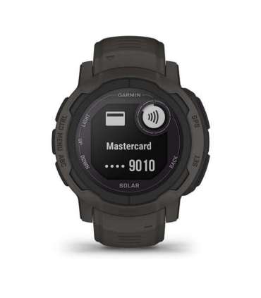 Garmin Instinct 2 Solar 2.29 cm (0.9") MIP 45 mm Digital 176 x 176 pixels Graphite GPS (satellite)