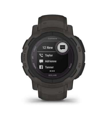 Garmin Instinct 2 Solar 2.29 cm (0.9") MIP 45 mm Digital 176 x 176 pixels Graphite GPS (satellite)