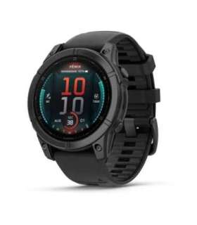 Garmin Fenix E 3.3 cm (1.3") AMOLED 47 mm Digital 416 x 416 pixels Touchscreen Black Wi-Fi GPS (satellite)