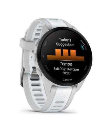 Garmin Forerunner 165 3.05 cm (1.2") AMOLED Digital 390 x 390 pixels Touchscreen Grey GPS (satellite)