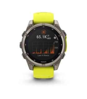 Garmin fenix 8 3.3 cm (1.3") 47 mm Digital 260 x 260 pixels Touchscreen Titanium Wi-Fi GPS (satellite)