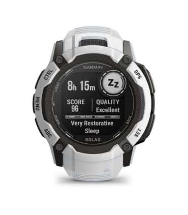 Garmin Instinct 2X Solar 2.79 cm (1.1") MIP 50 mm Digital 176 x 176 pixels Touchscreen White GPS (satellite)