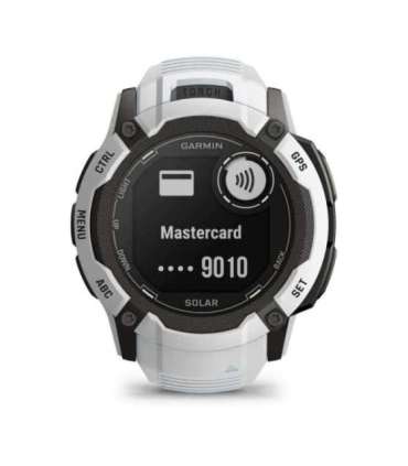 Garmin Instinct 2X Solar 2.79 cm (1.1") MIP 50 mm Digital 176 x 176 pixels Touchscreen White GPS (satellite)