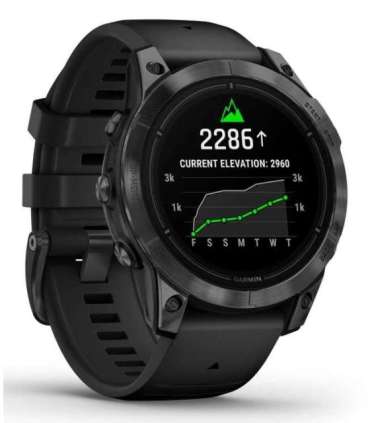 Garmin epix Pro (Gen 2) 3.3 cm (1.3") AMOLED 47 mm Digital 416 x 416 pixels Touchscreen Grey Wi-Fi GPS (satellite)