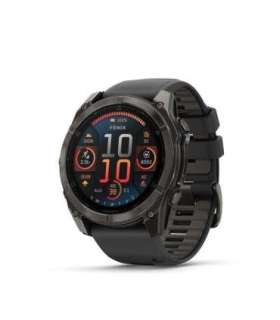 Garmin Fenix 8 3.56 cm (1.4") AMOLED 51 mm Digital 454 x 454 pixels Touchscreen Titanium Wi-Fi GPS (satellite)
