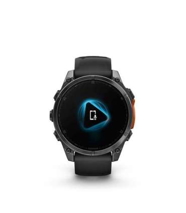 Garmin Fenix 8 3.56 cm (1.4") AMOLED 47 mm Digital 454 x 454 pixels Touchscreen Black Wi-Fi GPS (satellite)