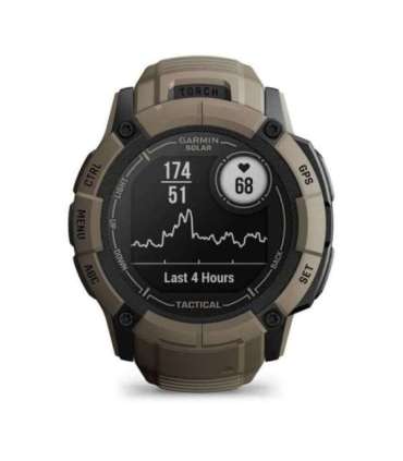 Garmin Instinct 2X Solar Tactical Edition 2.79 cm (1.1") MIP 50 mm Digital 176 x 176 pixels Touchscreen Green GPS